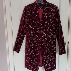 Long Vintage Velvet Coat